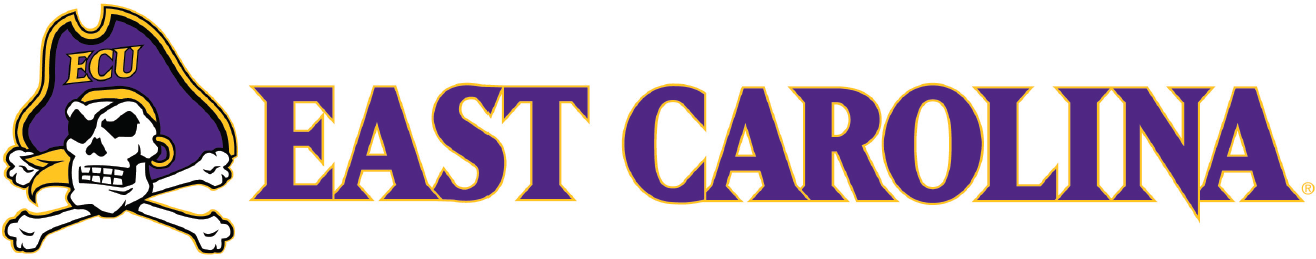 East Carolina Pirates 2014-Pres Wordmark Logo 03 vinyl decal